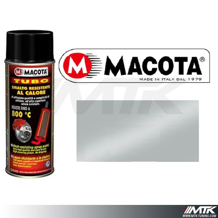Peinture haute température Argent Macota